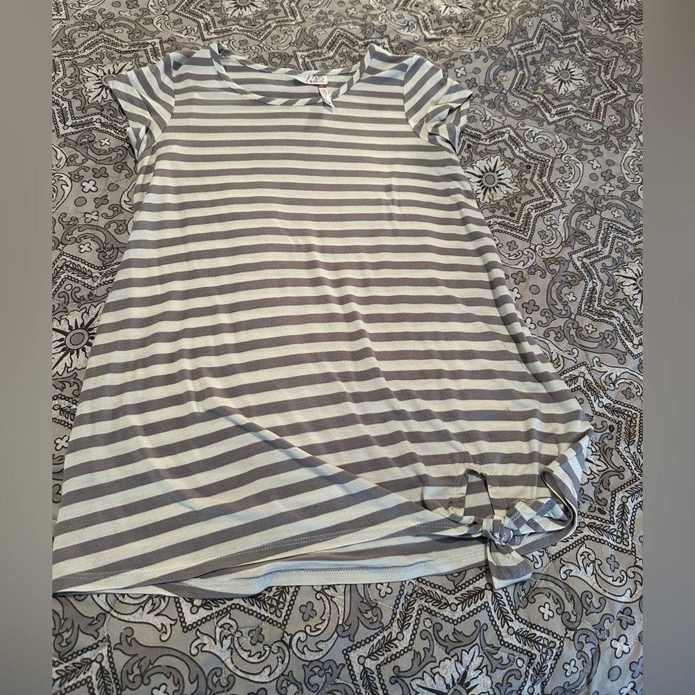 Matilda Jane 435 Collection Striped Kids Blouse